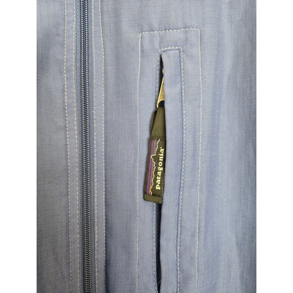Vintage 90s Patagonia Mens Large Windbreaker Jacket Zip Up Casual Retro Hip Hop - Picture 2 of 9